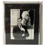 Alan Young, Mr. Ed autographed framed picture