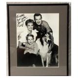 Joe Provost Lassie autographed picture