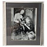Donna Douglas, Elly May autograph frame picture