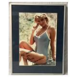 Heidi Jonenson autographed framed picture
