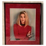 Heather Lockleer  framed autographed picture