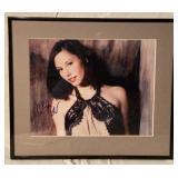 Chyler Leigh autograph frame picture