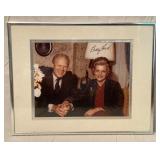 Gerald and Betty Ford autographed picture