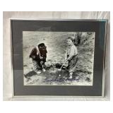 Spanky McFarland autographed framed picture