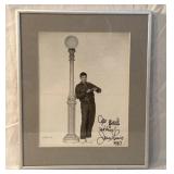 Jerry Lewis 1987 autographed picture