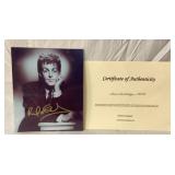 Paul McCartney signed 8 x 10 with certificate