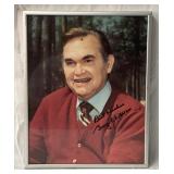 George Wallace signed framed photo
