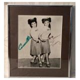 Annette Funicello M Mouse Club autograph pic