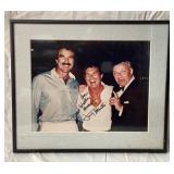 Larry Manetti autographed framed picture