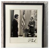 Jimmy Carter signed framed photo