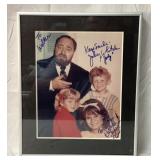 a family affair cast autograph photo