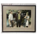Andy Griffith autographed framed photo