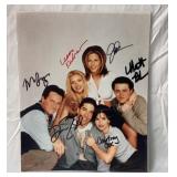 Friends cast autographs 8 x 10 with certificate