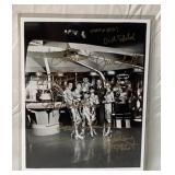 Lost in space cast autographs 8 x 10 with CERT