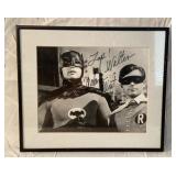 Adam West Batman autographed picture