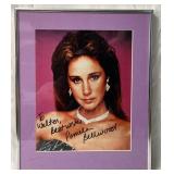 Pamela Bellwood autographed framed picture