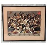 1992 Washington Redskins, cheerleaders autographs