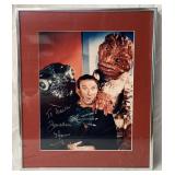 Jonathan Harris framed autographed picture