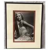 Grace Kelly Autographed Framed Picture