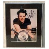Matt Leblanc autographed framed picture
