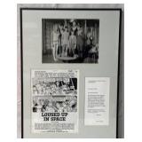 Lost in space June Lockhart autographed display