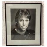 Bill Maher autographed frame photo