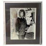 Julie Lockhart autographed framed photo