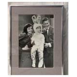 Larry Matthews autograph framed photo