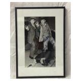 Paul Picerni, the Untouchables autograph picture