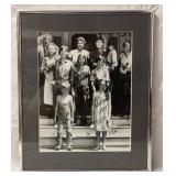 The Waltons cast autographed picture