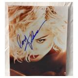 Madonna autographed 8 x 10 photo