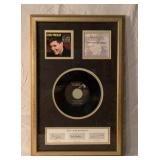 The Jordanaires autographed Elvis display