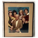 Lydia Cornell autographed framed picture