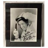 Edd Byrnes autographed framed picture