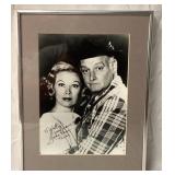 Jane Kean autographed framed photo