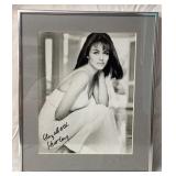 Elizabeth Hurley autographed framed photo