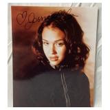 Jessica Alba autograph 8 x 10 photo