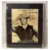 Larry Storch FTroop framed autograph picture