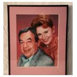 Happy days autographed frame picture