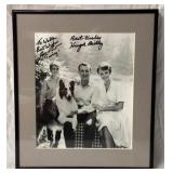 Lassie TV show cast signed photo