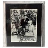 Blondie cast autographed framed photo