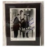 Paul Picerni with Paul Newman autograph pic