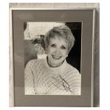 Jane Powell autographed framed picture