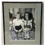 Dennis the Menace signed framed photo