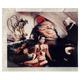 Carrie Fisher autographed 8 x 10 photo