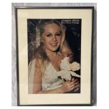 Charlene Tilton autographed framed pic