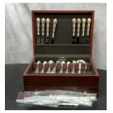 GORHAM STERLING SILVER FLATWARE SET 76 PIECES
