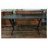 Craft table/desk folding