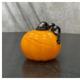 Blown glass pumpkin 6