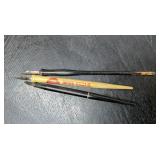3 Antique fountain pens advertising